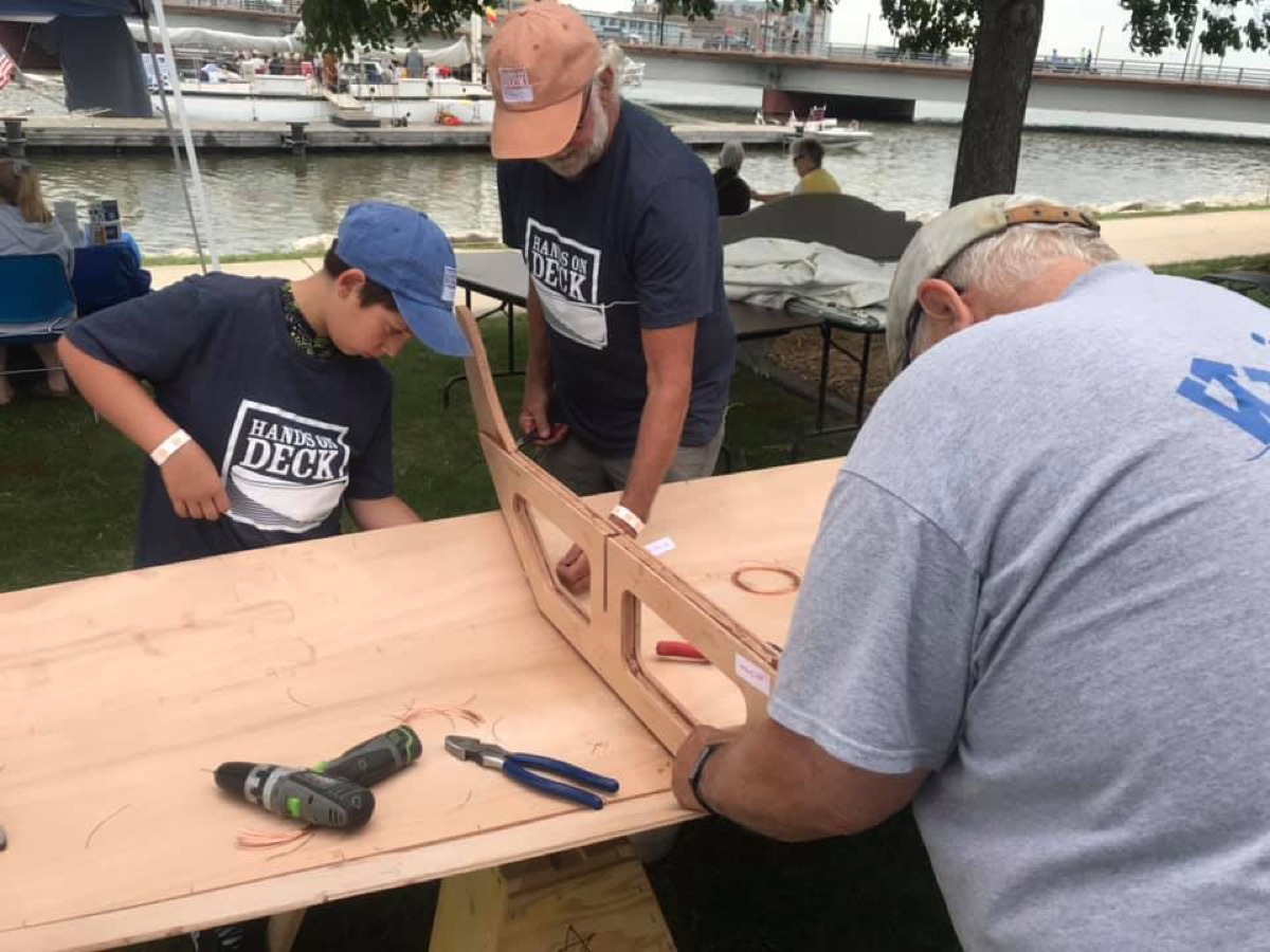 Hands On Deck history photograph from July 2019