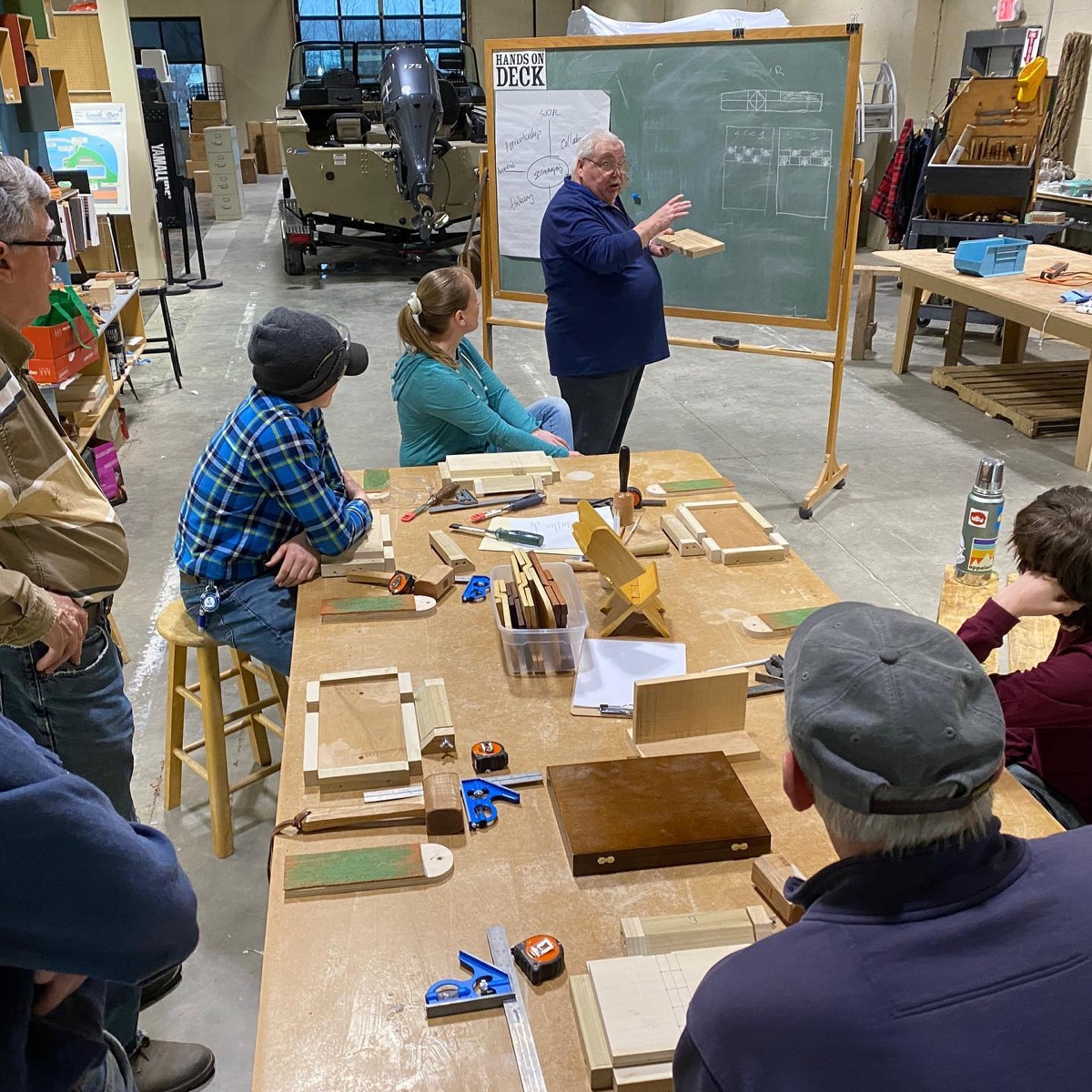 Hands On Deck history photograph from April 2022