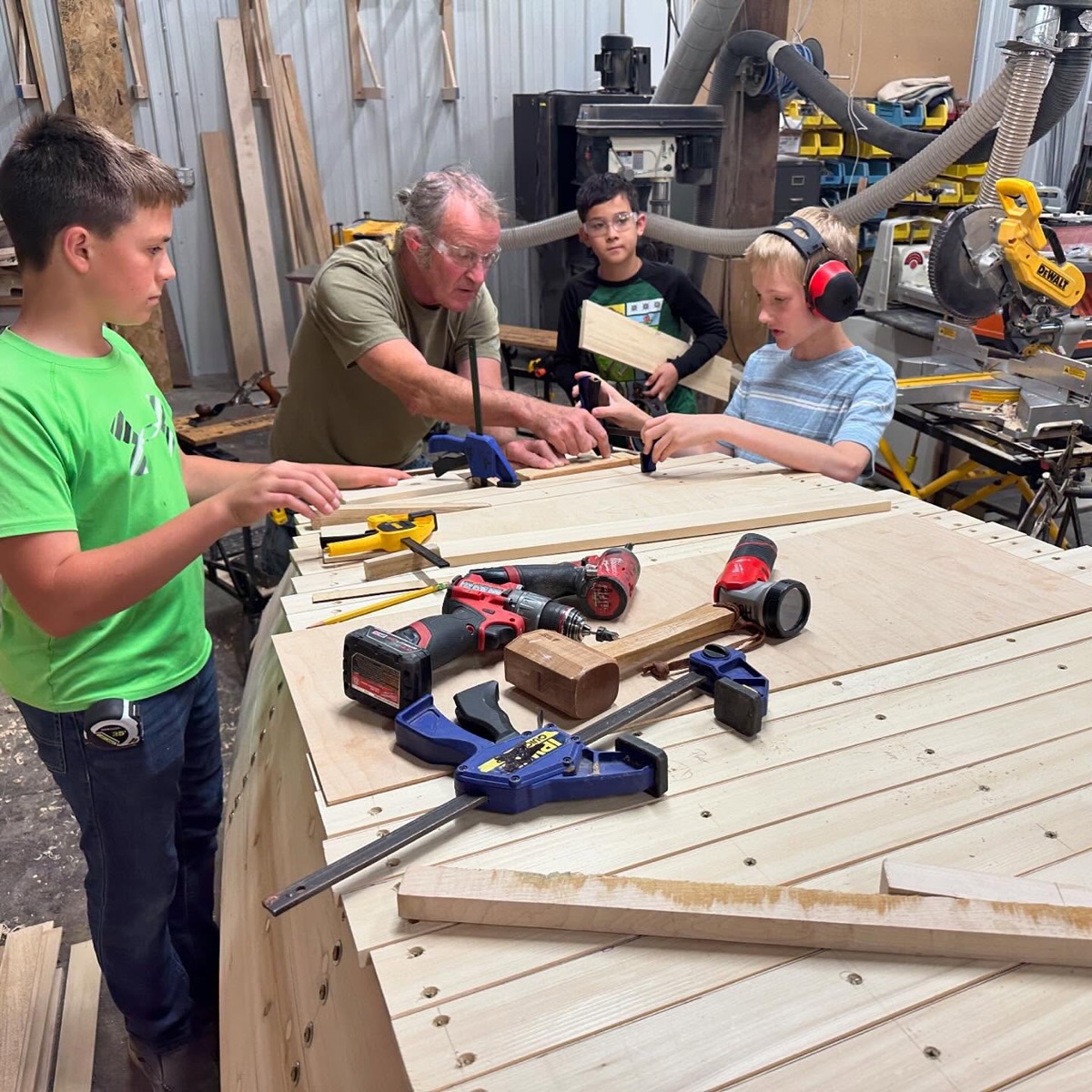 Hands On Deck history photograph from August 2024