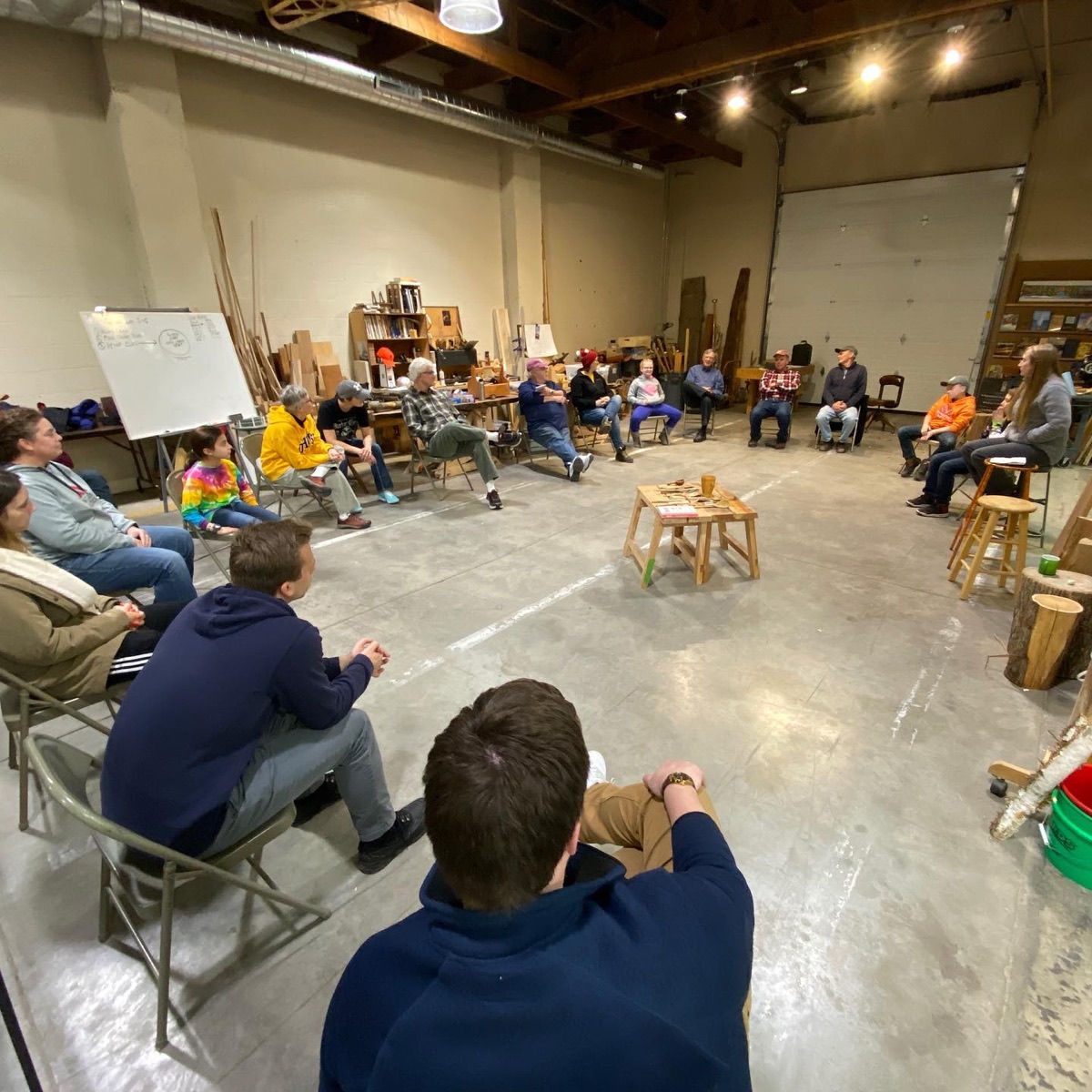 Community workshop gathering